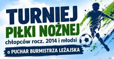Turniej piłkarski chłopców odbędzie się 8 października